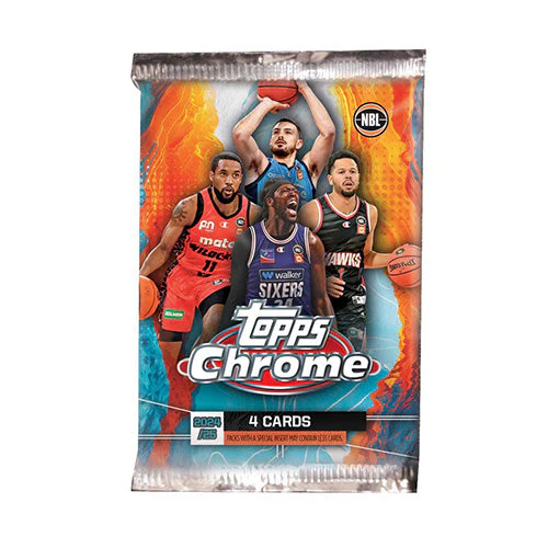 2024/25 Topps Chrome NBL Basketball Hobby Booster Pack