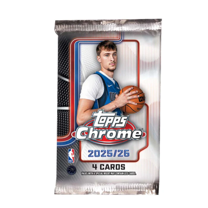 2025-26 Topps Chrome Basketball - Value Box - Image 2