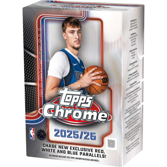 2025-26 Topps Chrome Basketball - Value Box
