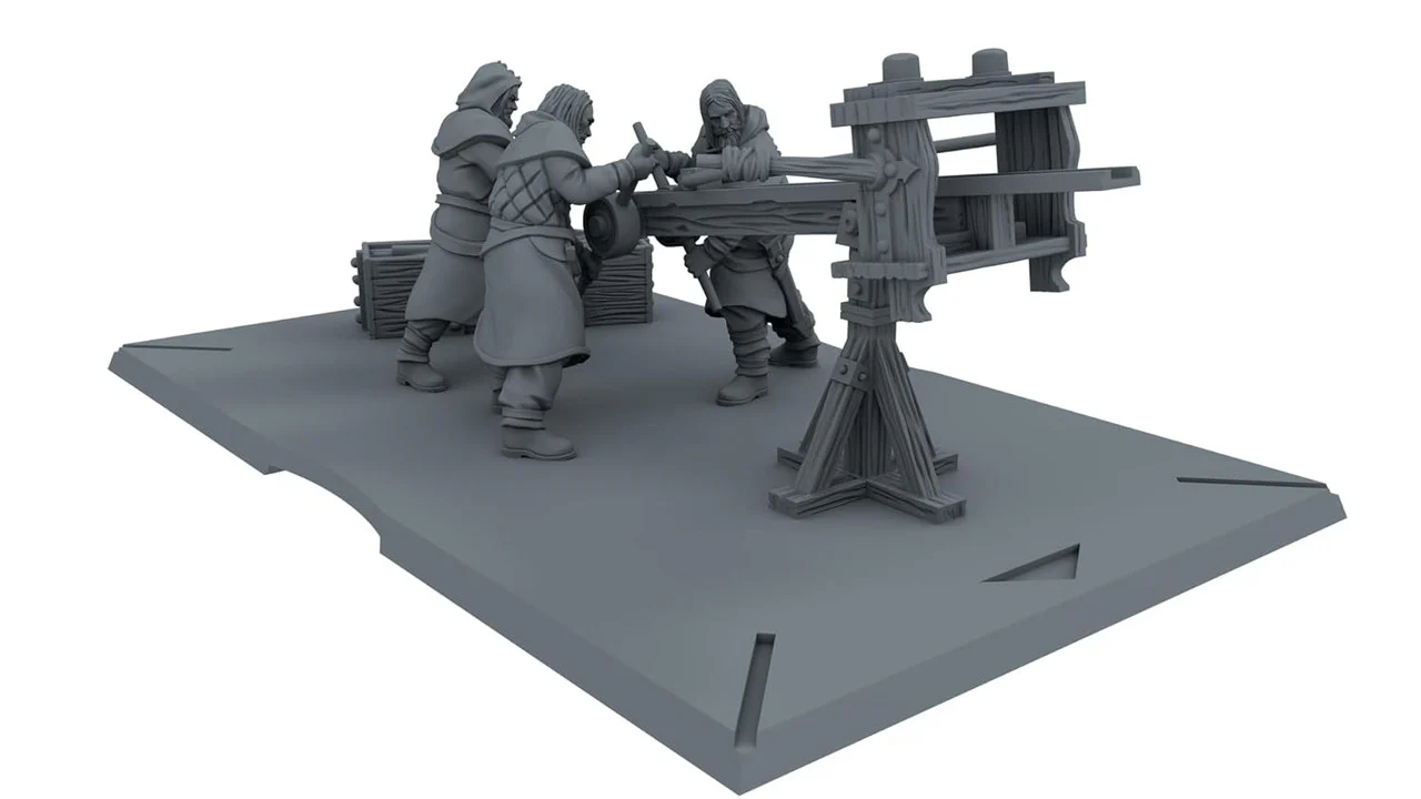 A Song of Ice & Fire: Night's Watch Builder Scorpion Crew - Image 5