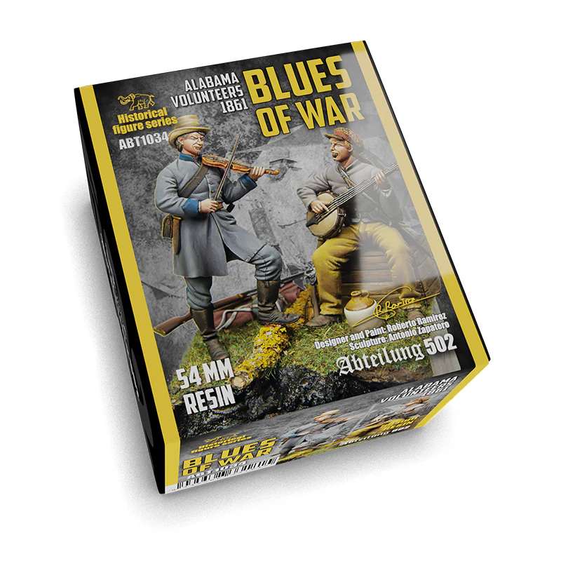Abteilung 502 Historical Blues Of War Alabama Volunteers 1861 Resin Figure 54mm