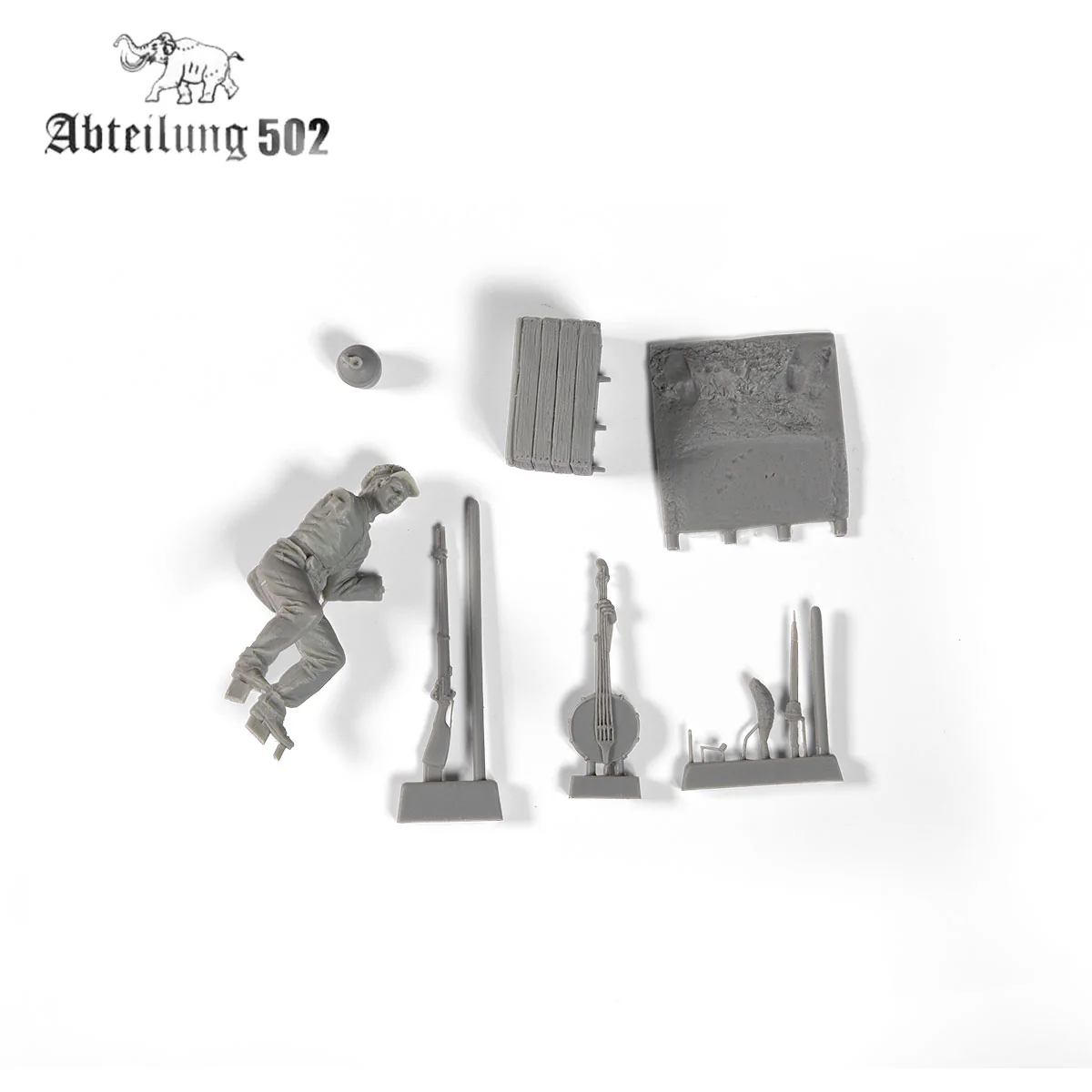 Abteilung 502 Historical Blues Of War Alabama Volunteers 1861 Resin Figure 54mm - Image 2