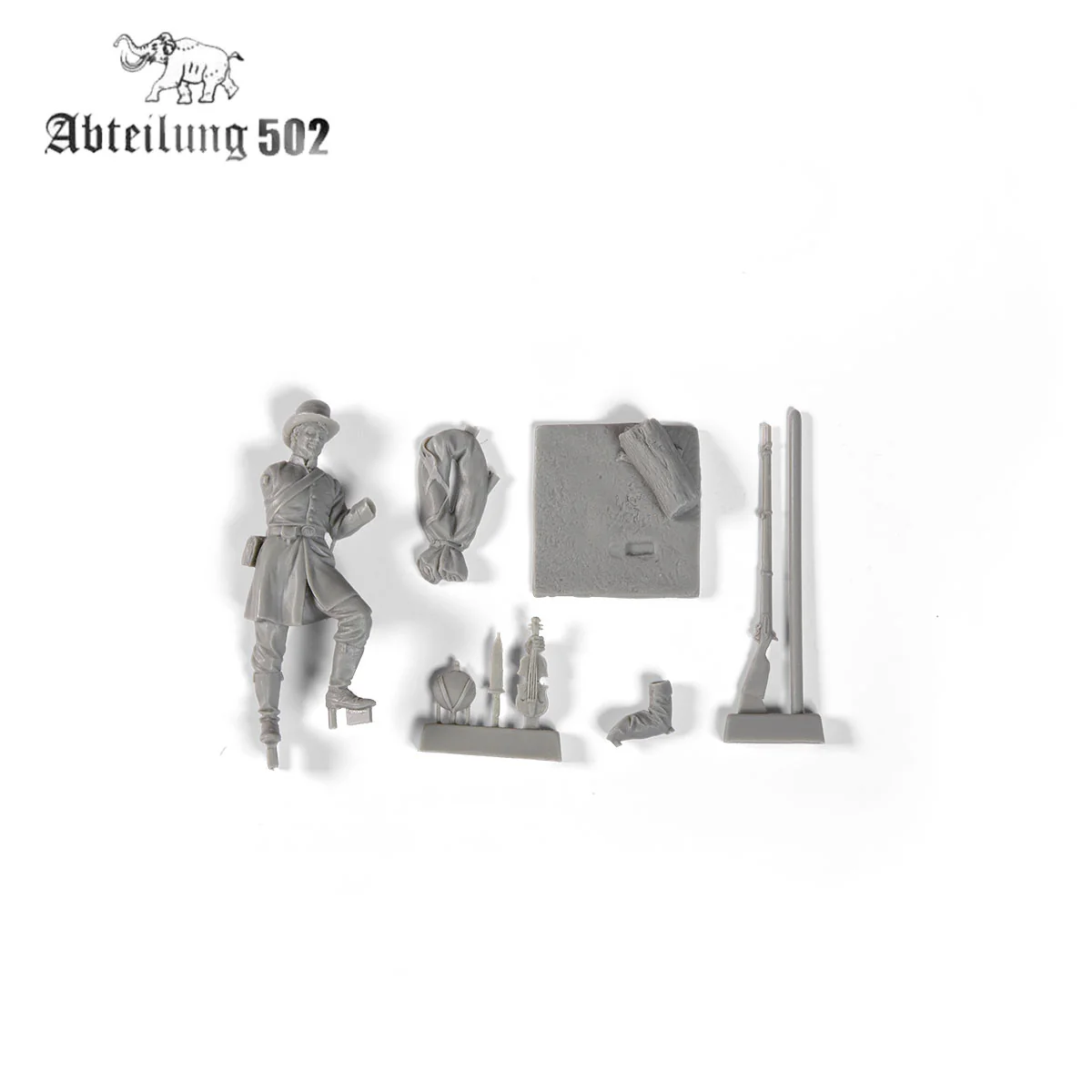 Abteilung 502 Historical Claiborne Guards Alabama Volunteers 1861 Resin Figure 54mm - Image 2