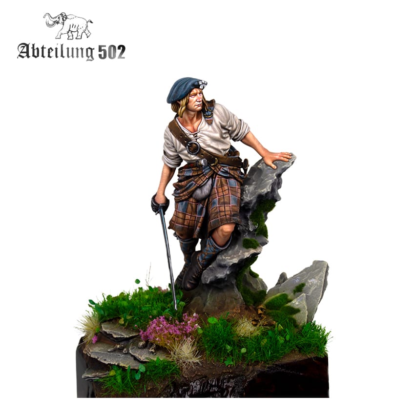Abteilung 502 Historical Highlander Battle Of Culloden Resin Figure 54mm - Image 3