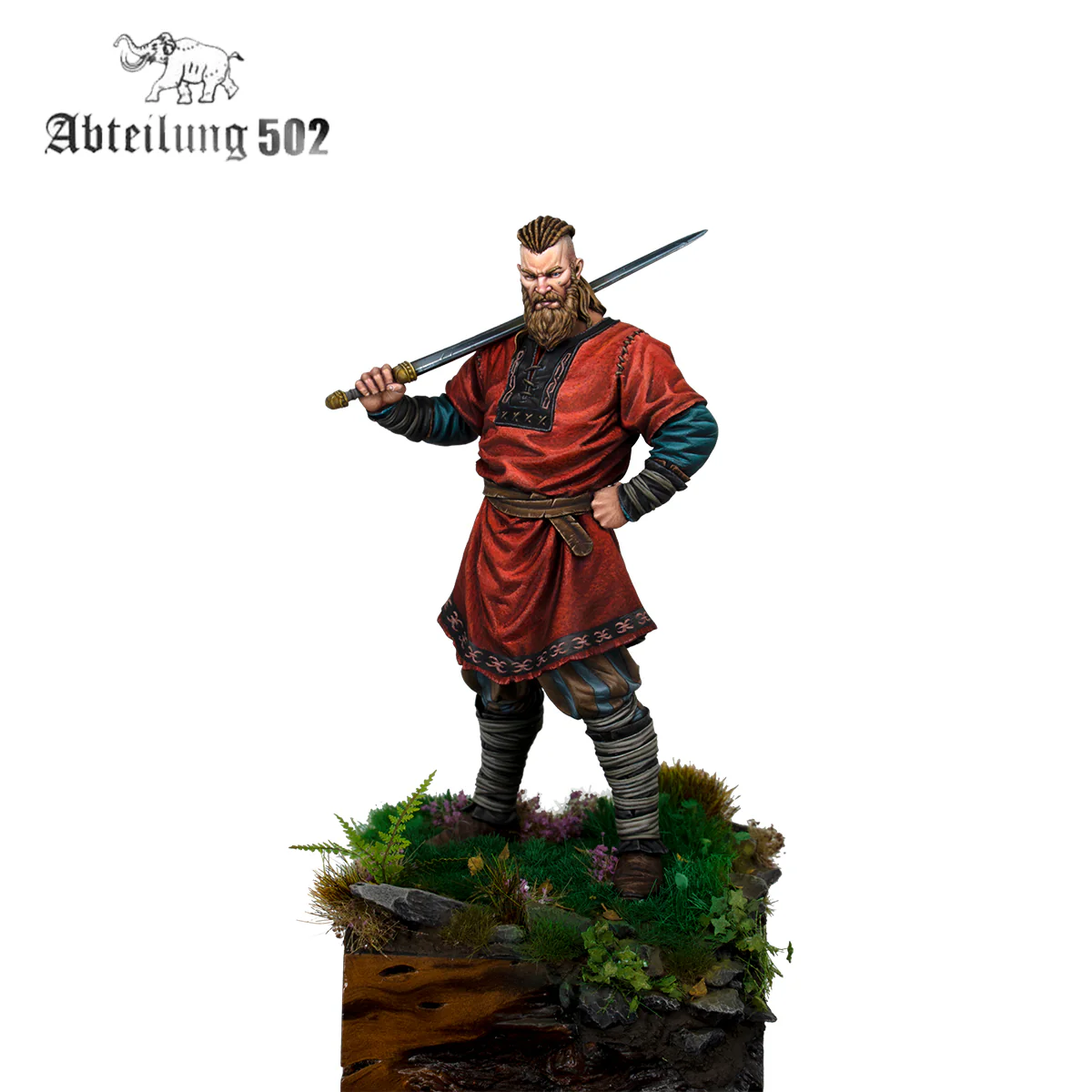 Abteilung 502 Historical Ubbe "The Great Pagan" Resin Figure 75mm - Image 2