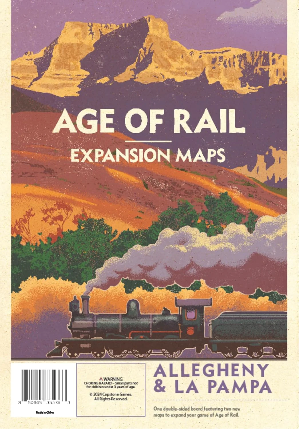 Age of Rail: South Africa - Expansion Maps: Allegheny and La Pampa