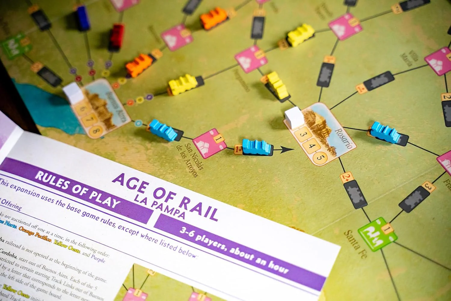 Age of Rail: South Africa - Expansion Maps: Allegheny and La Pampa - Image 3