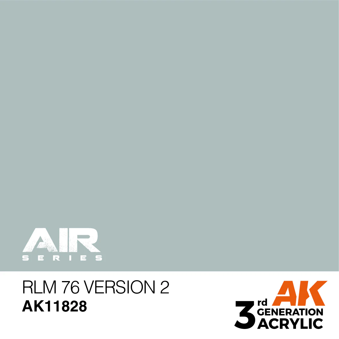 AK Interactive 3 Gen Acrylic Aircraft Modeling Colour 17ml - RLM 76 Version 2 - Image 2