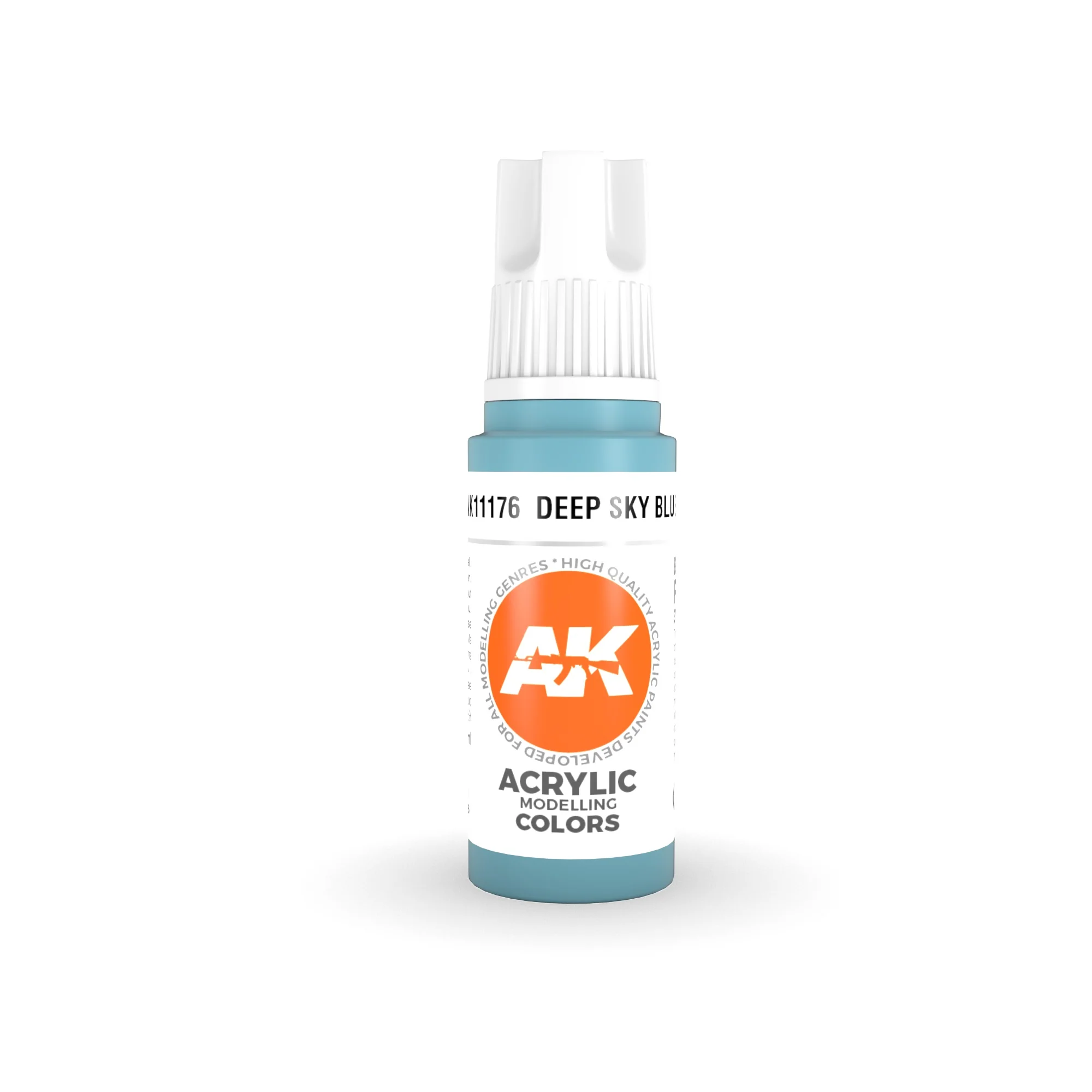 AK Interactive 3 Gen Acrylic Model Paint 17ml - Deep Sky Blue