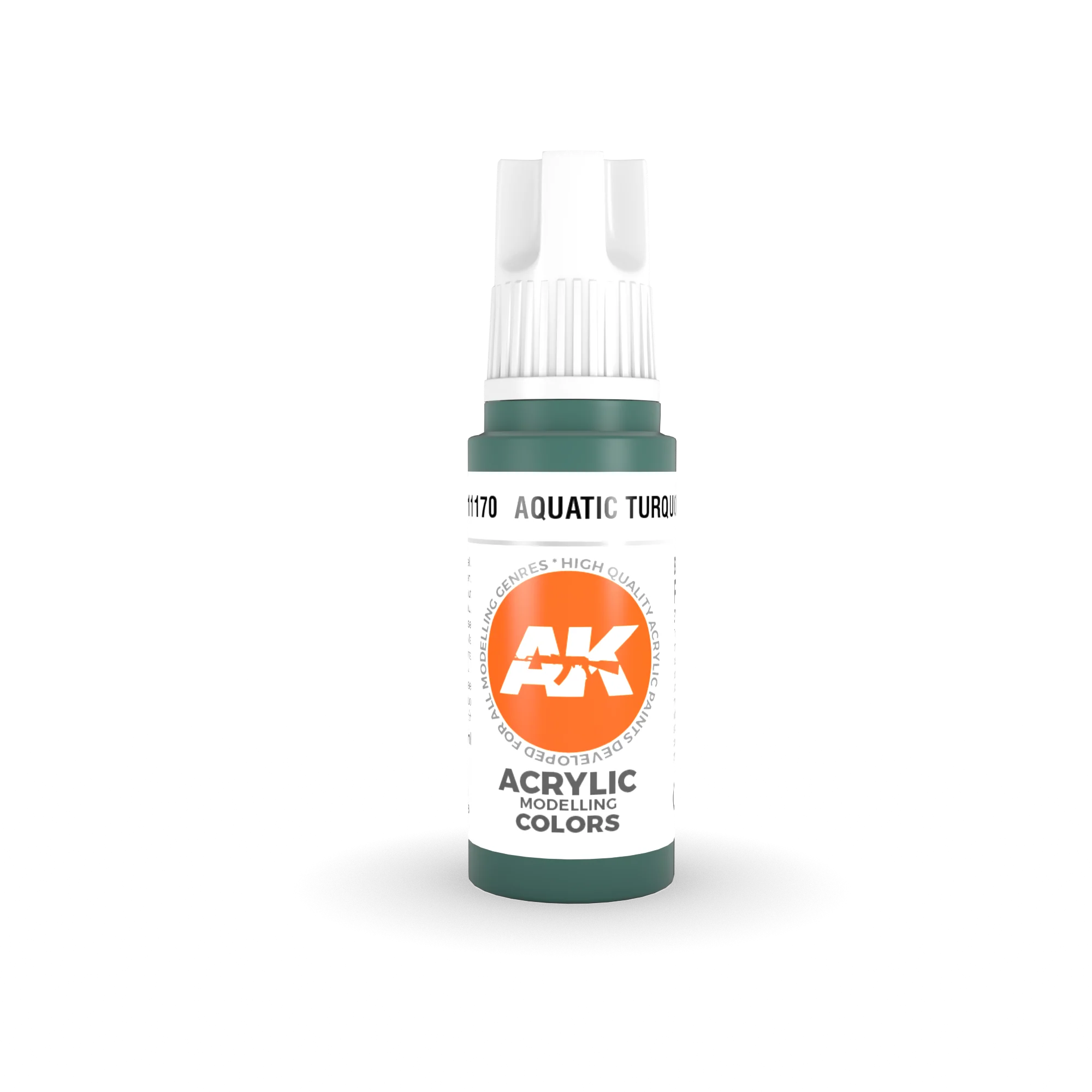 AK Interactive 3 Gen Acrylic Modeling Color 17ml - Aquatic Turquoise