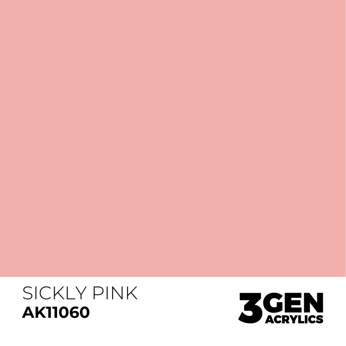 AK Interactive 3 Gen Acrylic Modeling Colour 17ml - Sickly Pink - Image 2