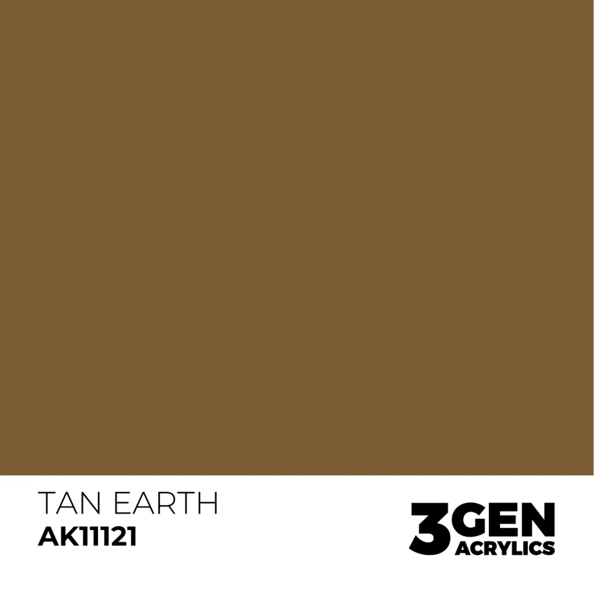 AK Interactive 3 Gen Acrylic Modeling Colour 17ml - Tan Earth - Image 2