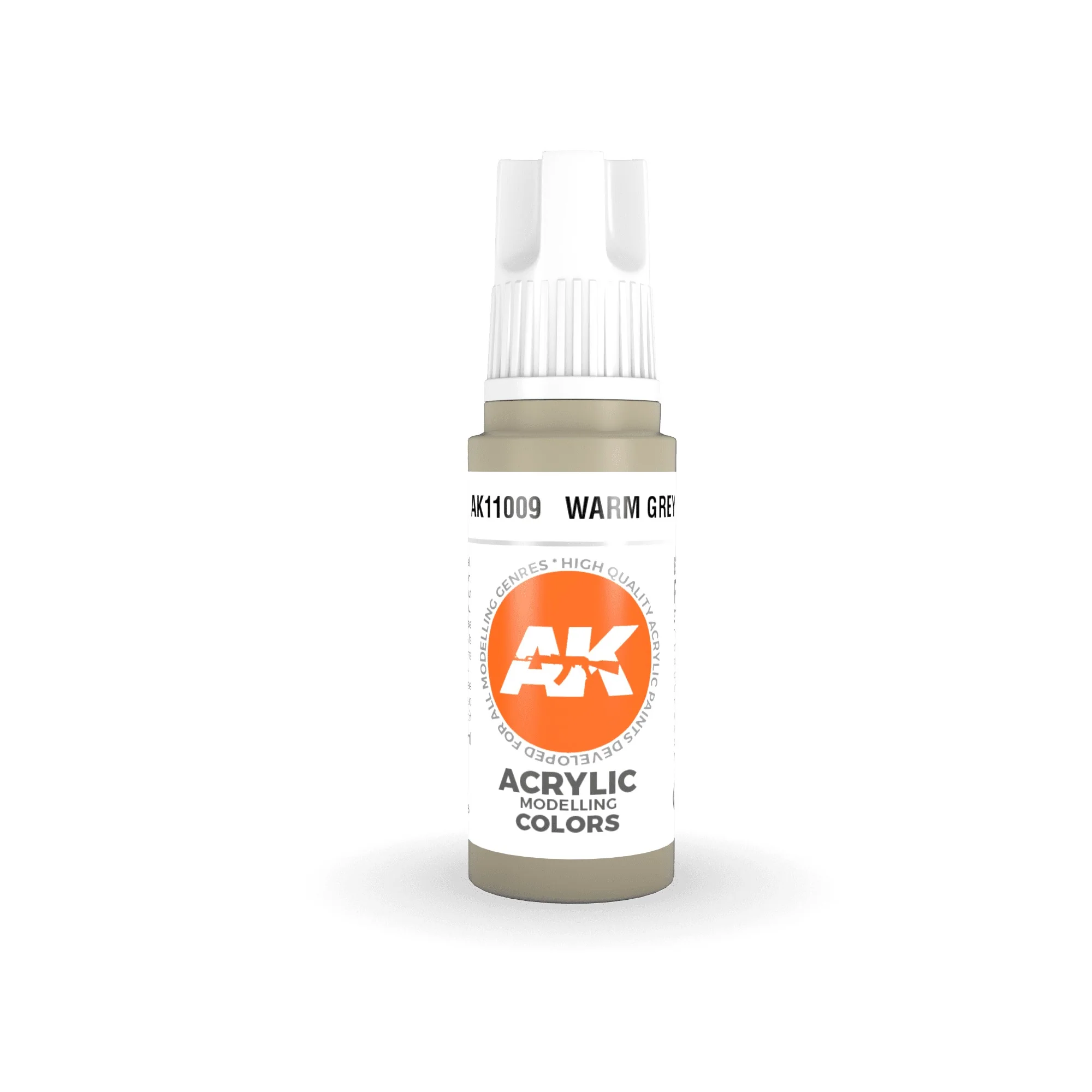AK Interactive 3 Gen Acrylic Modeling Colour 17ml - Warm Grey