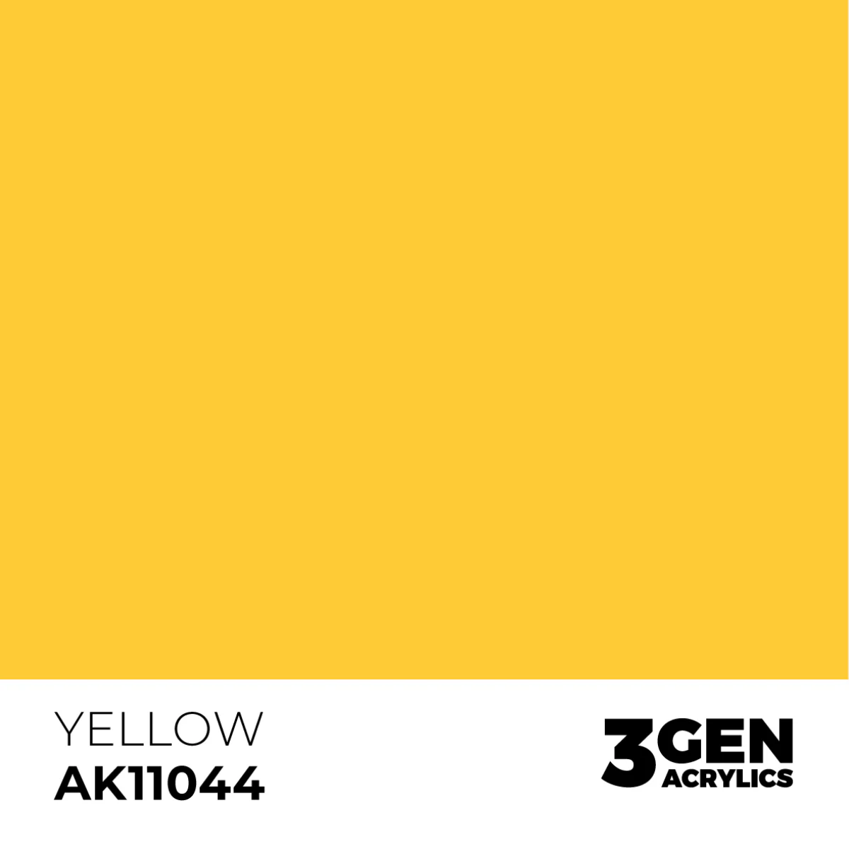 AK Interactive 3 Gen Acrylic Modeling Colour 17ml - Yellow - Image 2