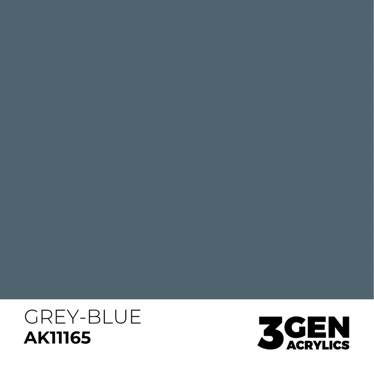 AK Interactive 3 Gen Acrylic Modelling Paint 17ml - Grey-Blue - Image 2