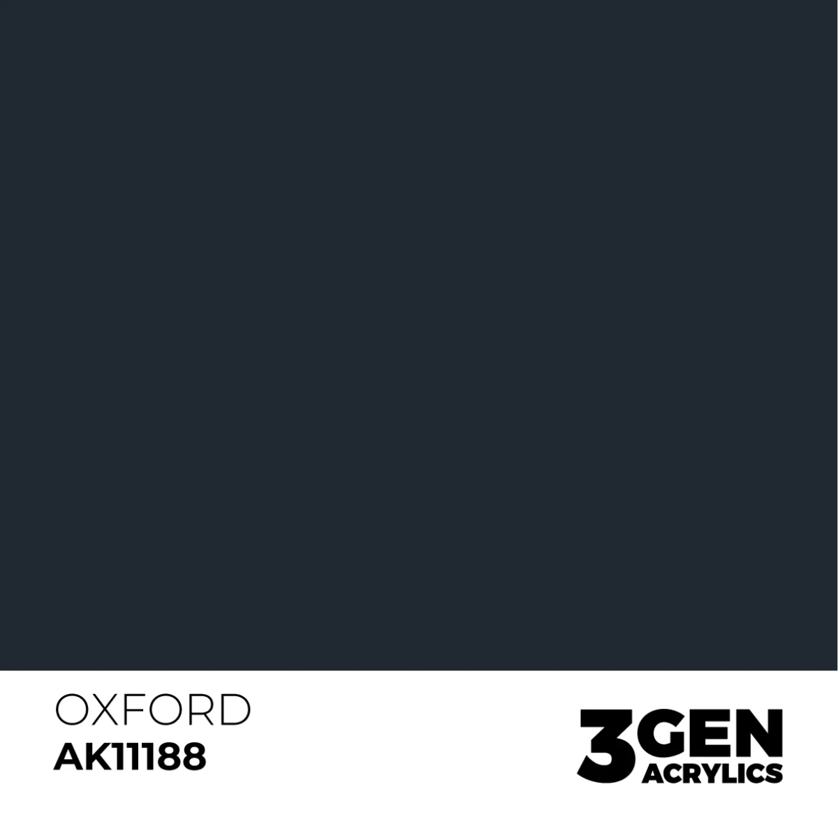 AK Interactive 3 Gen Acrylic Modelling Paint 17ml - Oxford - Image 2