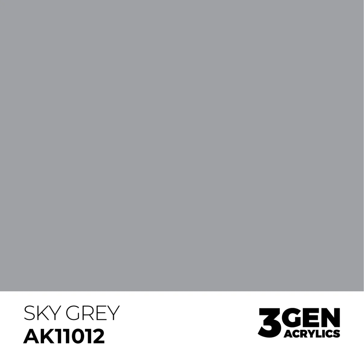 AK Interactive 3 Gen Acrylic Paint 17ml - Sky Grey - Image 2