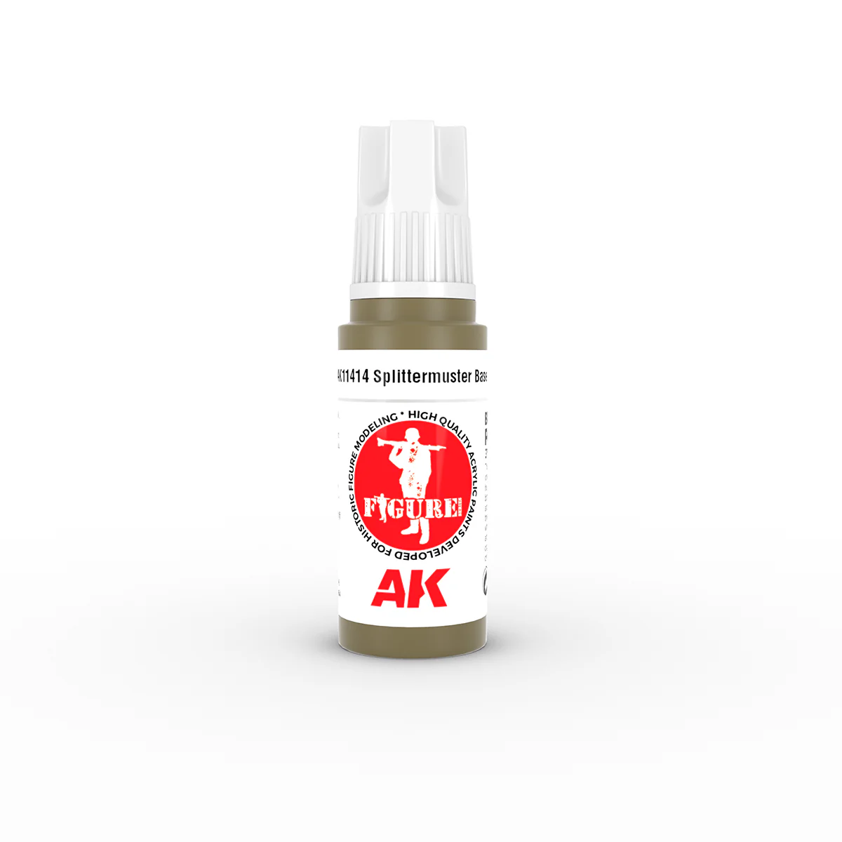 AK Interactive 3 Gen Figure Acrylic Paint 17ml - Splittermuster Base