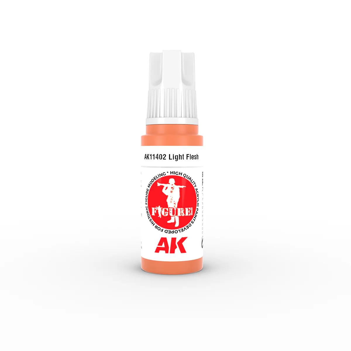 AK Interactive 3 Gen Figures Acrylic Paint 17ml - Light Flesh
