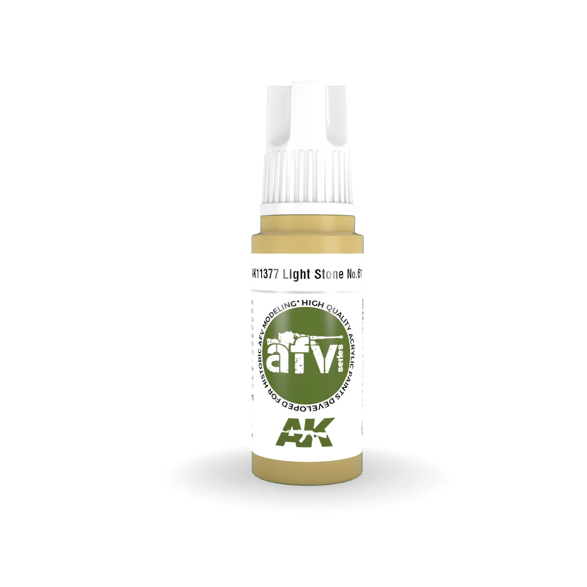 AK Interactive 3 Generation Acrylic Paint 17 ml - No.61 Light Stone