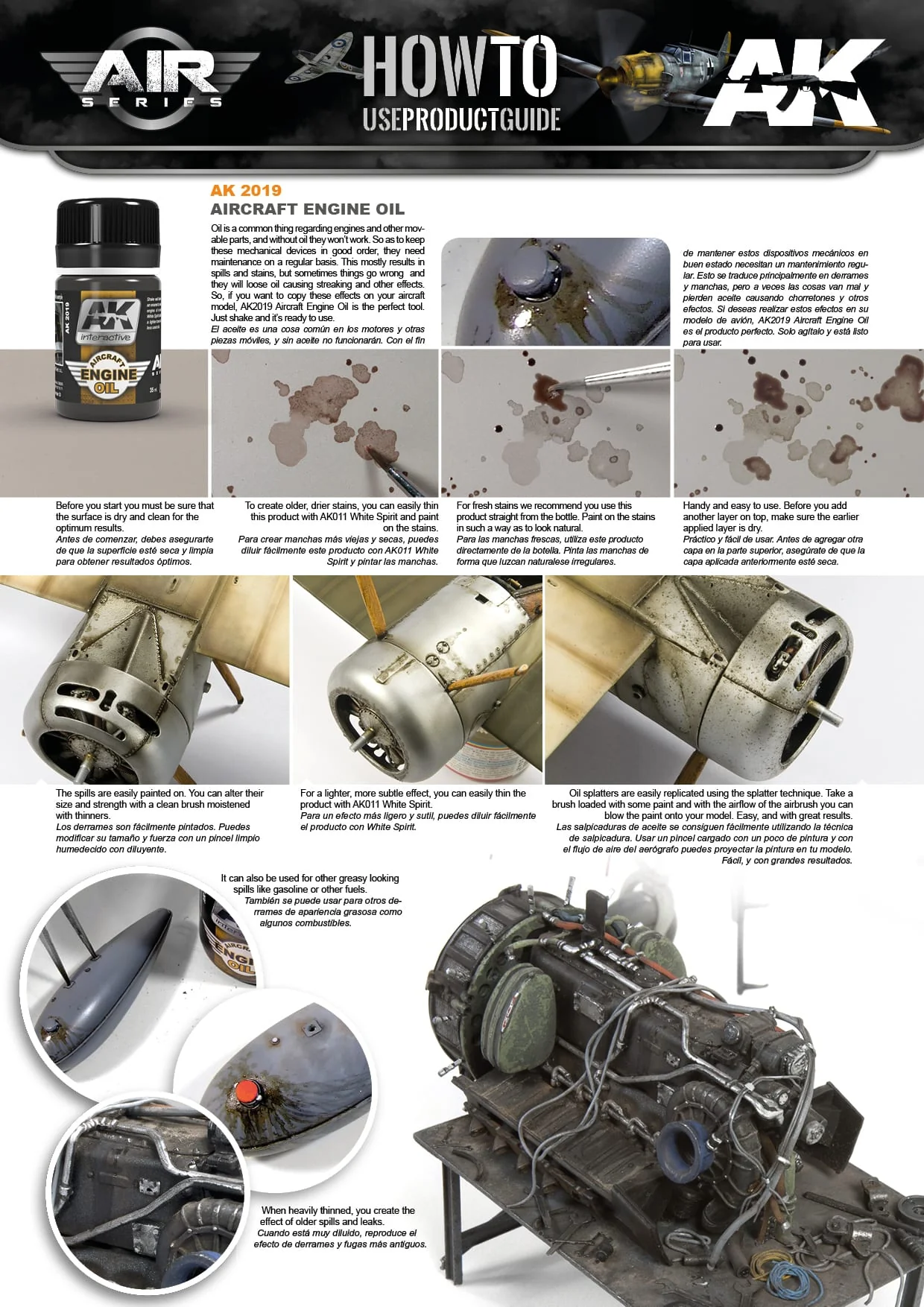 AK Interactive Aircraft Engine Oil 35ml - Image 2