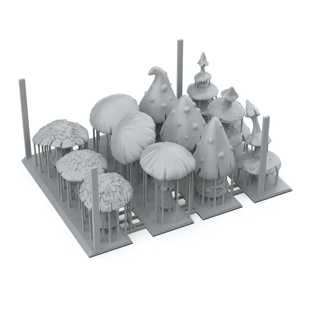 AK Interactive - Basing Bits - Gigant Musrooms - 12 Pieces - Image 2
