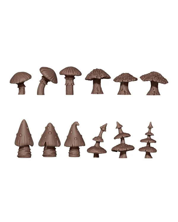 AK Interactive - Basing Bits - Gigant Musrooms - 12 Pieces - Image 3