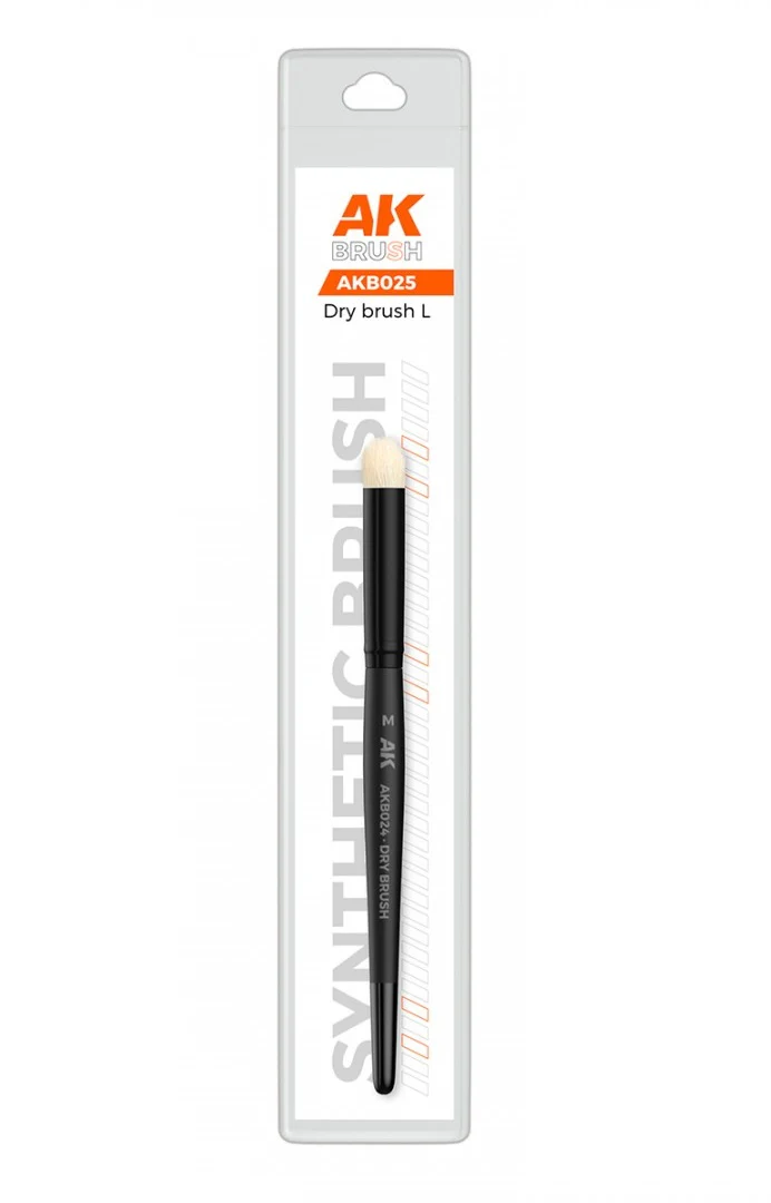 AK Interactive - Brushes - Synthetic Dry Brush - L