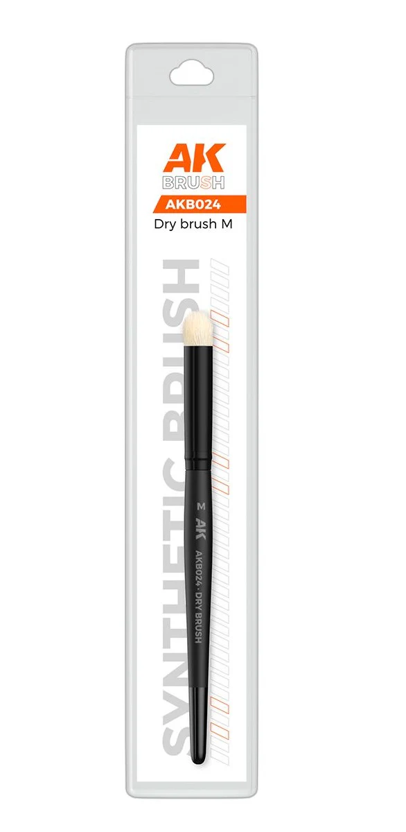 AK Interactive - Brushes - Synthetic Dry Brush - M