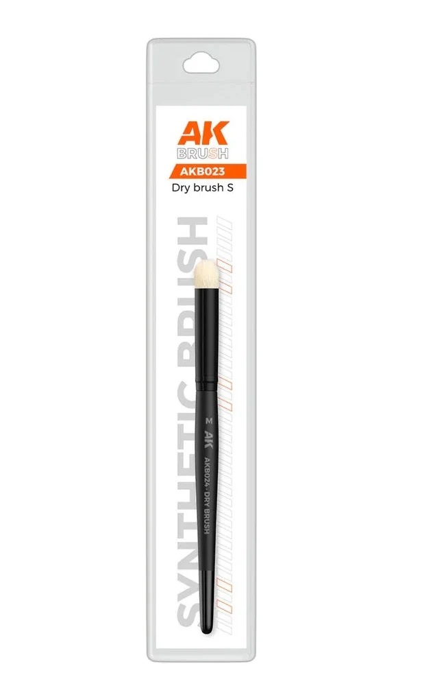 AK Interactive - Brushes - Synthetic Dry Brush - S