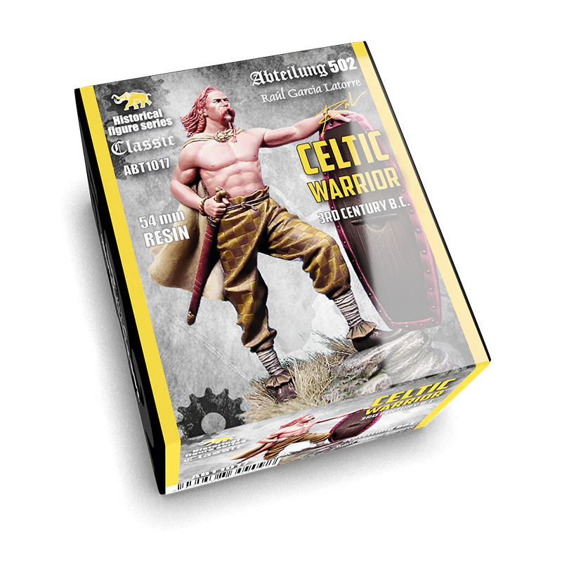 AK Interactive Celtic Warrior 3rd Century B.C. Resin Figure 54mm