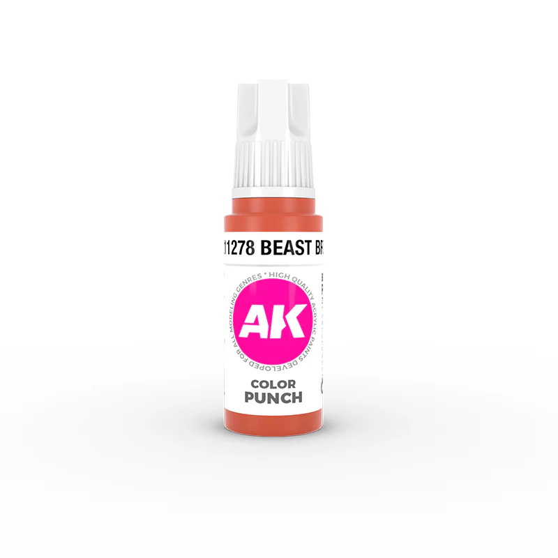 AK Interactive Colour Punch 17ml - Beast Brown