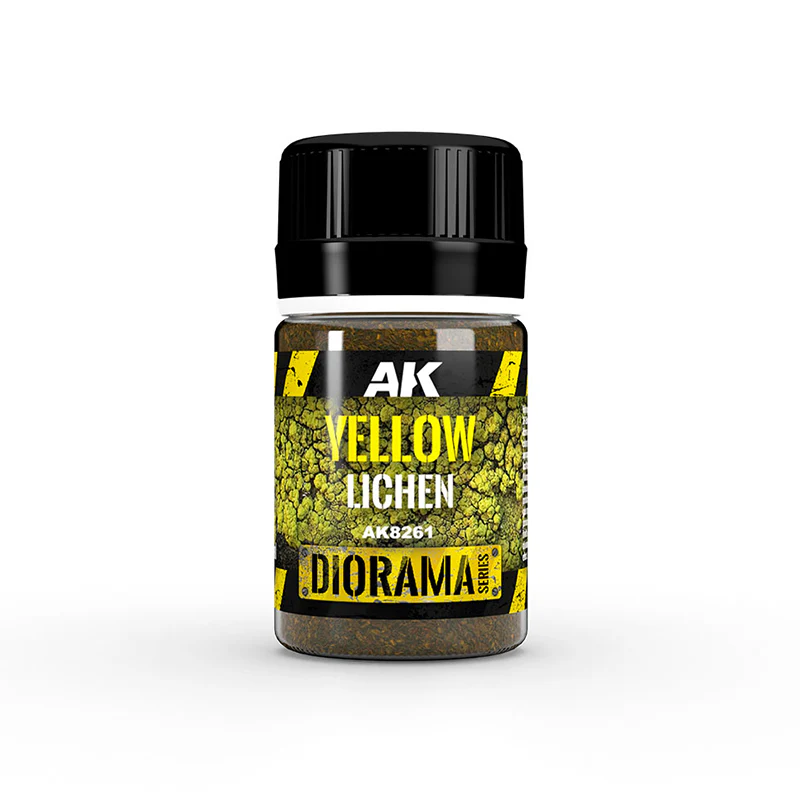 AK Interactive Diorama Series Textures Paint 35ml - Yellow Lichen