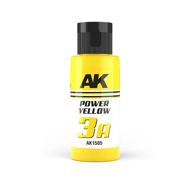 AK Interactive Dual Exo 3A 60ml - Power Yellow