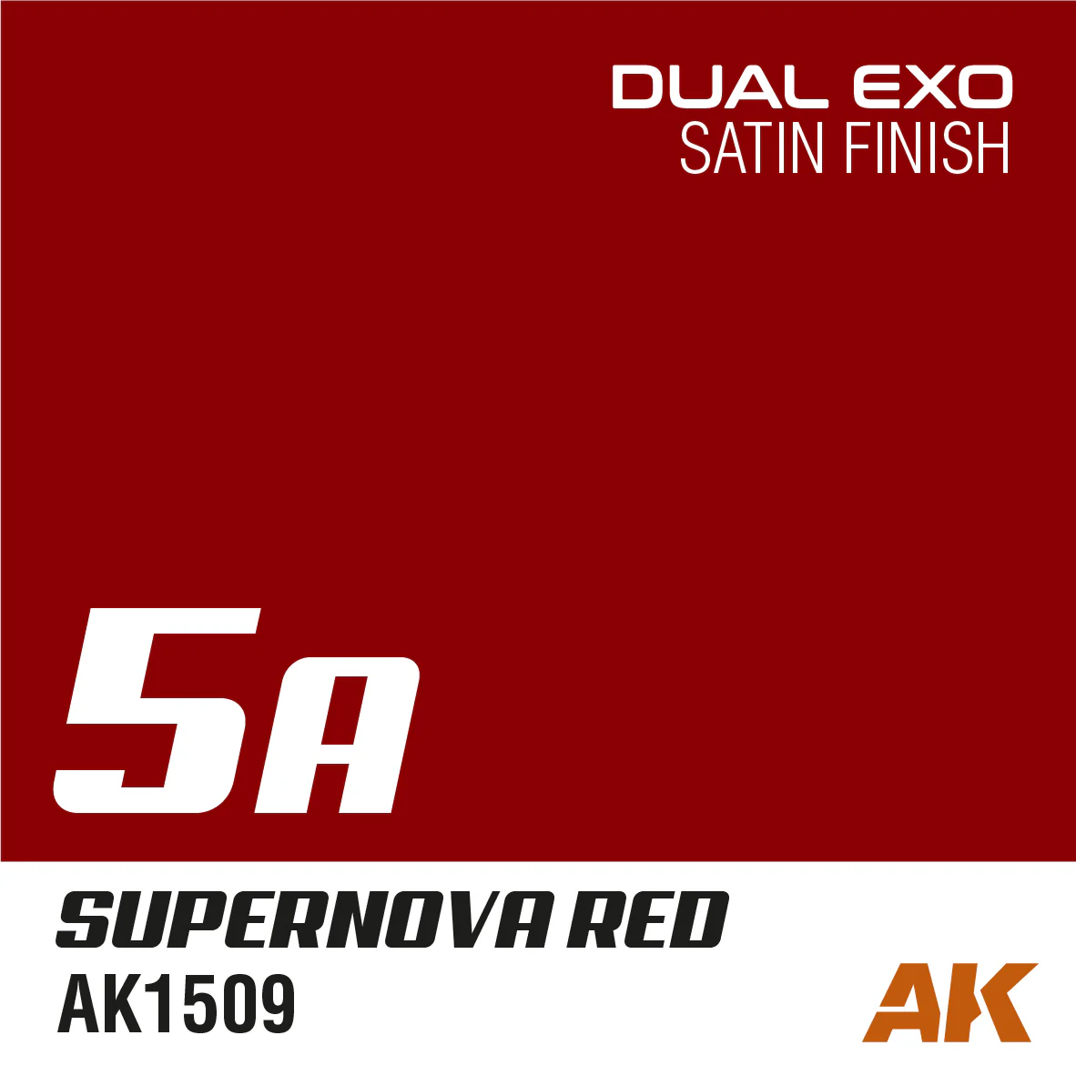 AK Interactive Dual Exo 5A 60ml - Supernova Red - Image 2