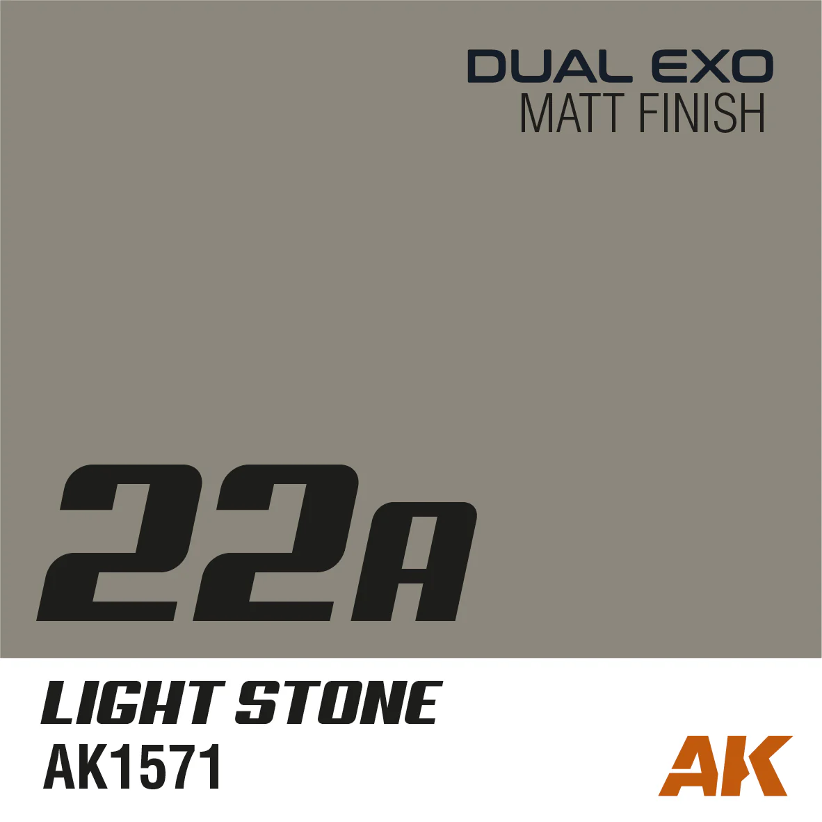 AK Interactive Dual Exo Scenery Set 2x60ml - 22A Light Stone and 22B Dark Stone - Image 2