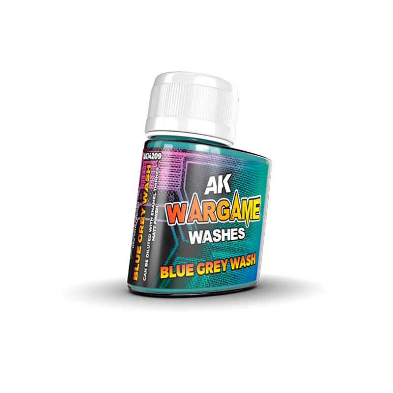 AK Interactive Enamel Wash 35ml - Blue Grey