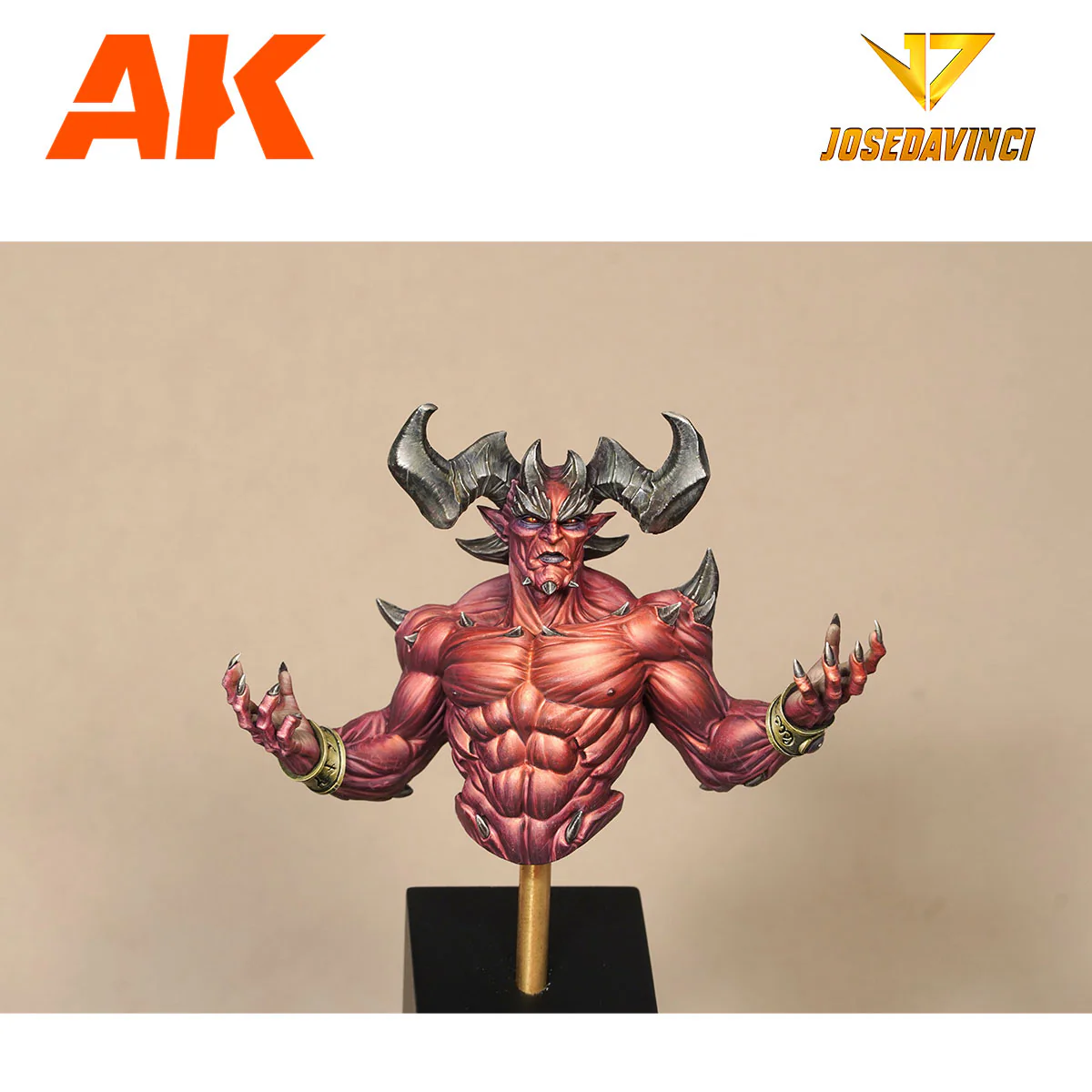 AK Interactive Fantasia Busto Ghorm Bust Figure - Image 2