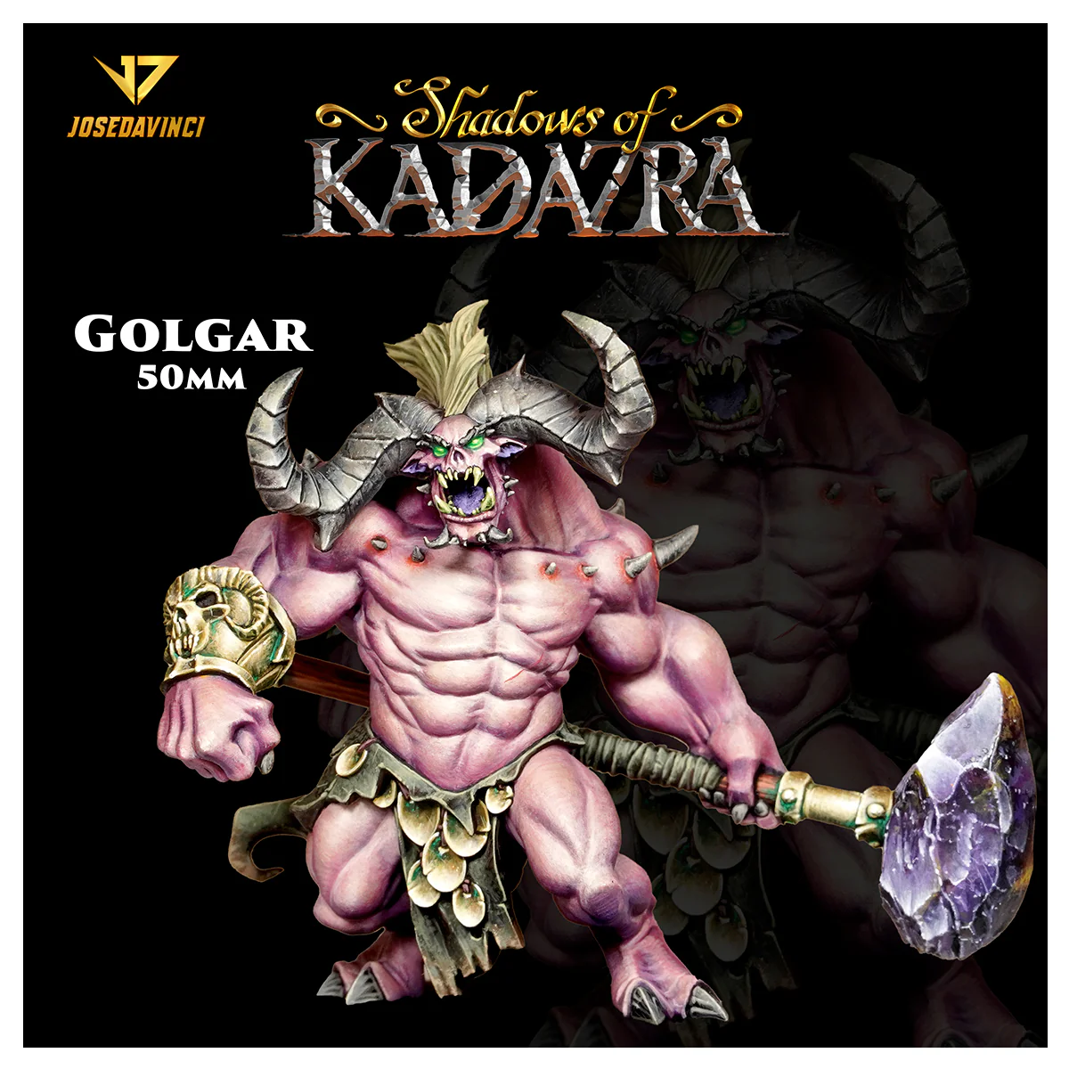 AK Interactive Fantasia Golgar Resin Miniature 40mm