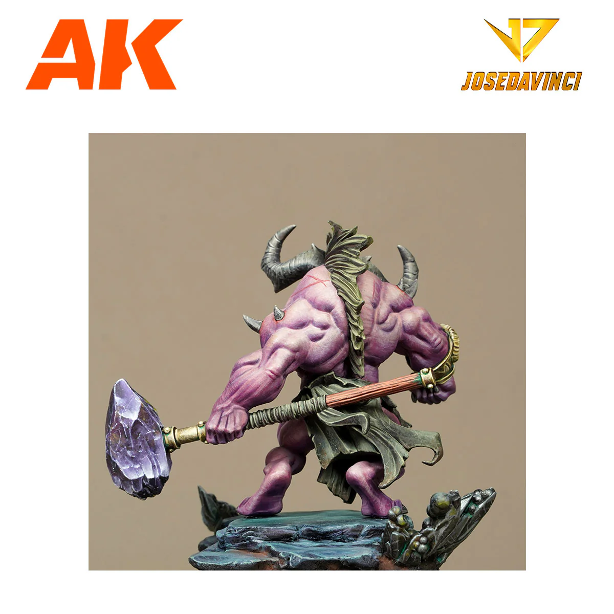 AK Interactive Fantasia Golgar Resin Miniature 40mm - Image 4