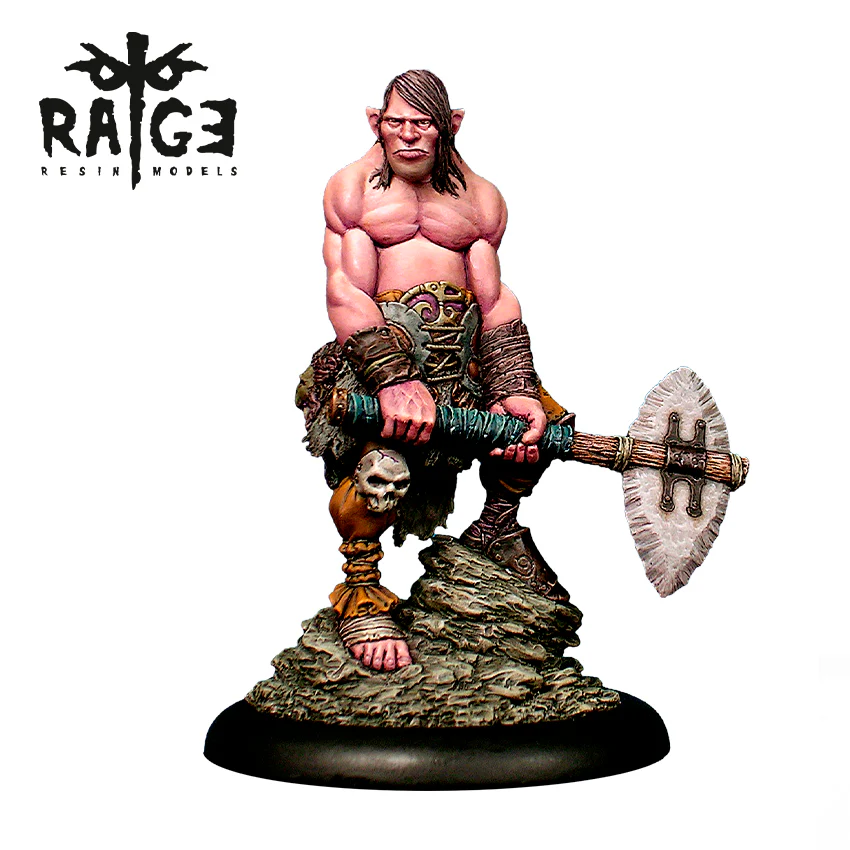 AK Interactive Fantasia Latorre Airtis The Barbarian Gnome Resin Minature 54mm - Image 2