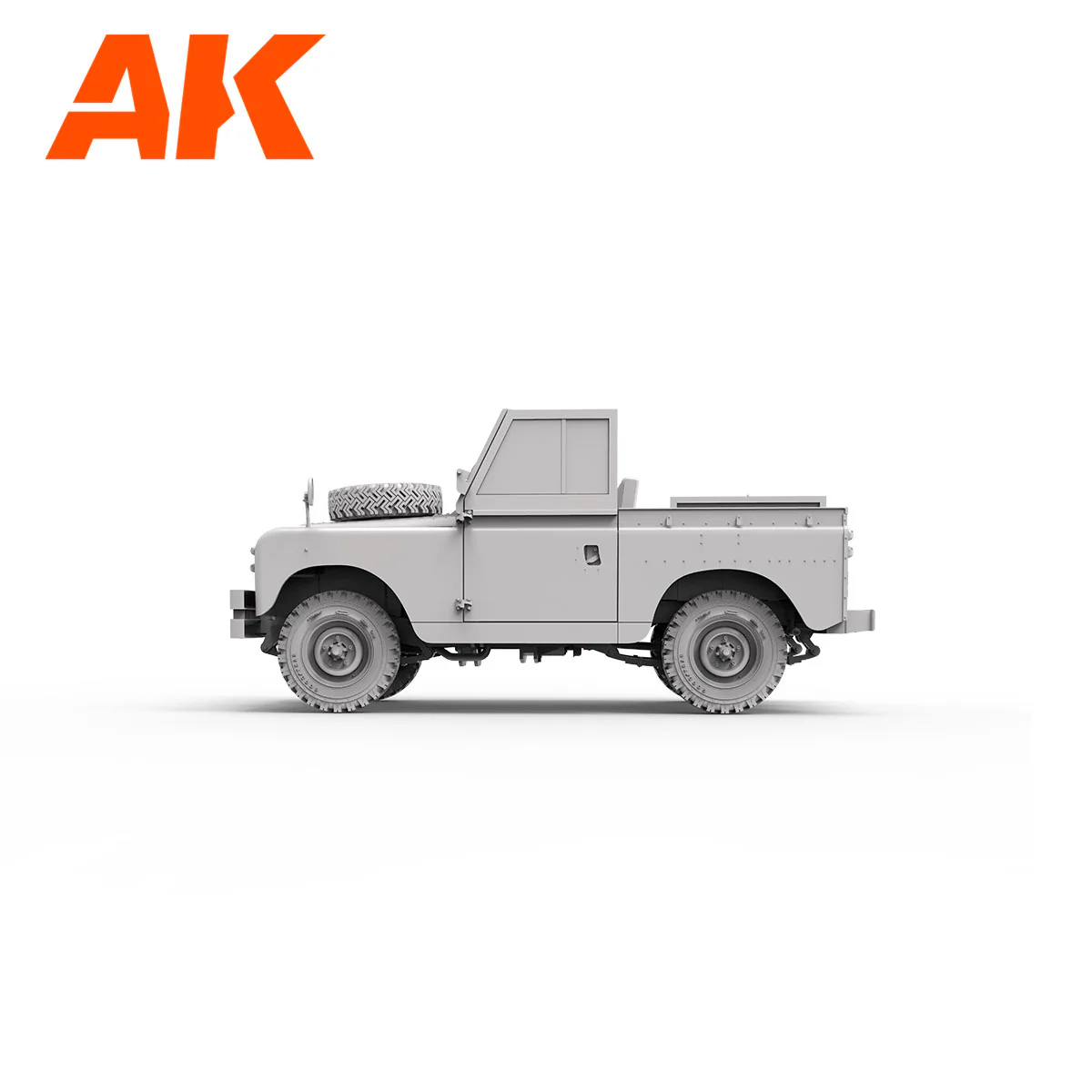 AK Interactive Land Rover 88 Series IIA Rover 8 1/35 Scale Model Kit - Image 9