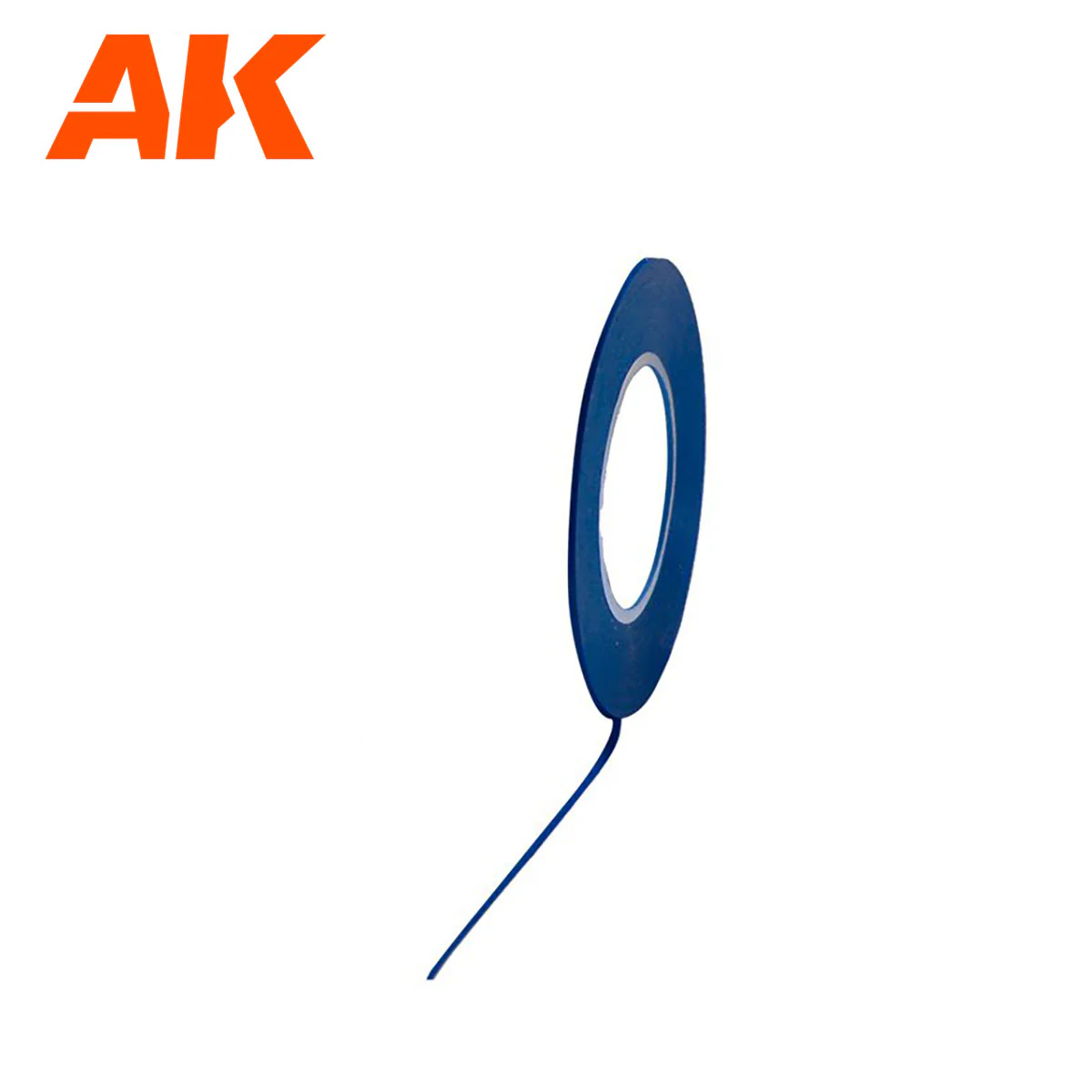 AK Interactive Masking Tape for Curves 1mm - Blue - Image 2