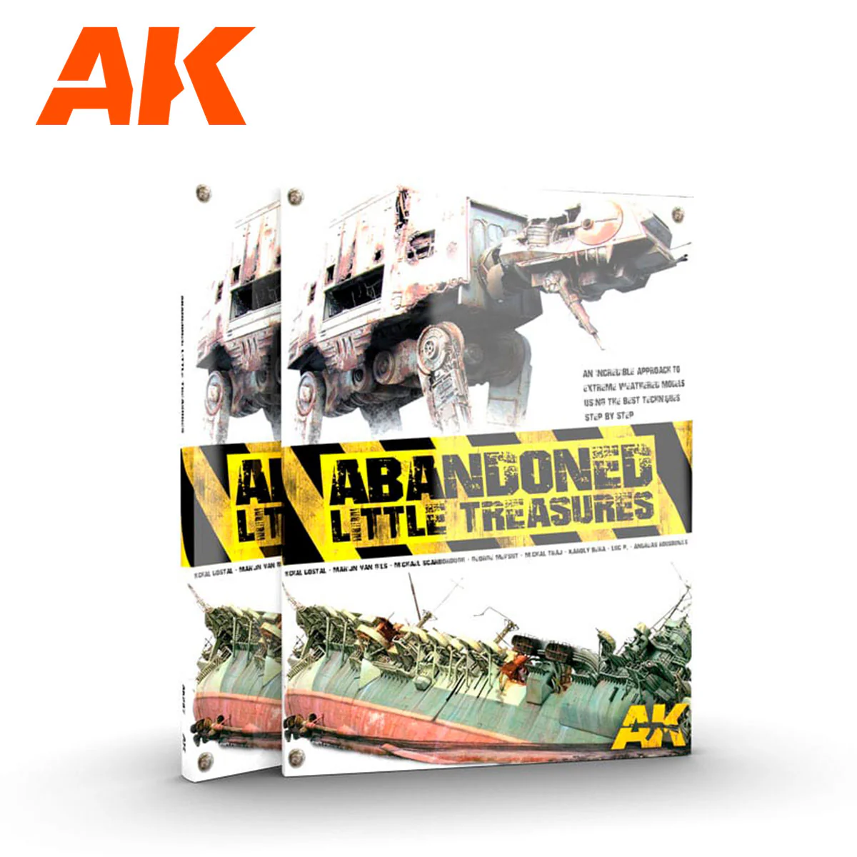 AK Interactive Modeling Book - Abandoned Little Treasures