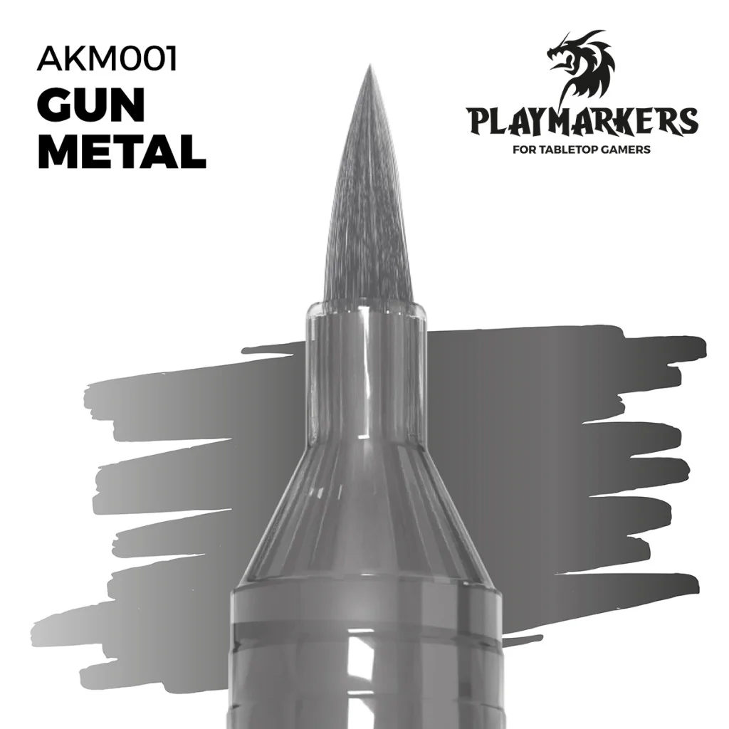 AK Interactive - Playmarkers - Gun Metal - Image 2