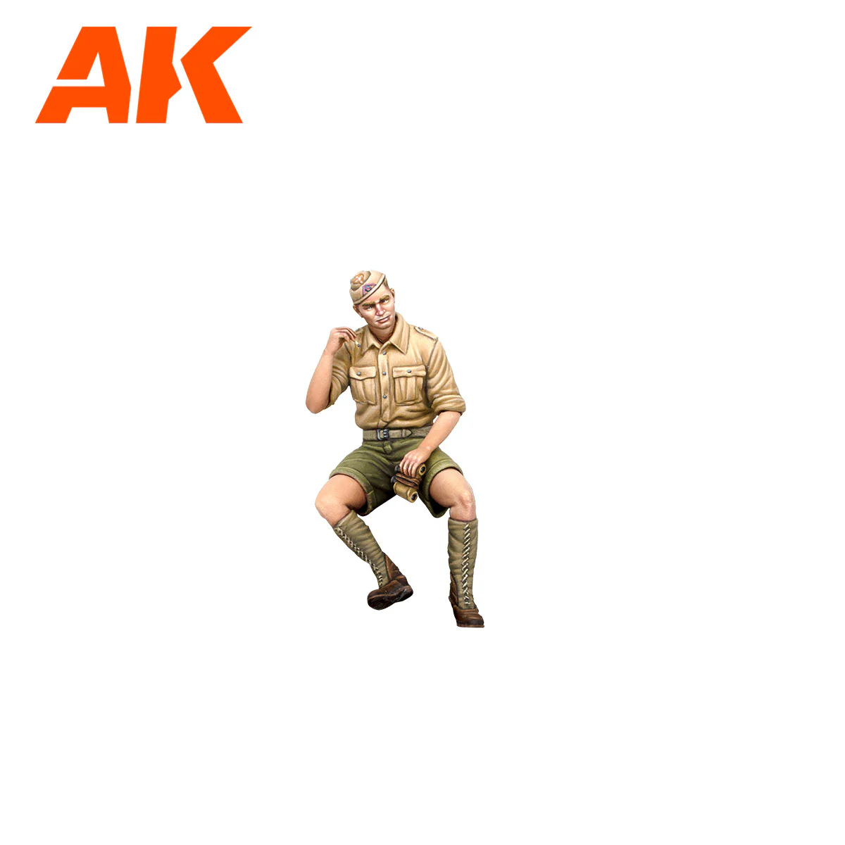 AK Interactive Pz.Kpfw.Iv Ausf.D Afrika Korps + DAK Panzerfahrer 1/35 Scale Model Kit - Image 4