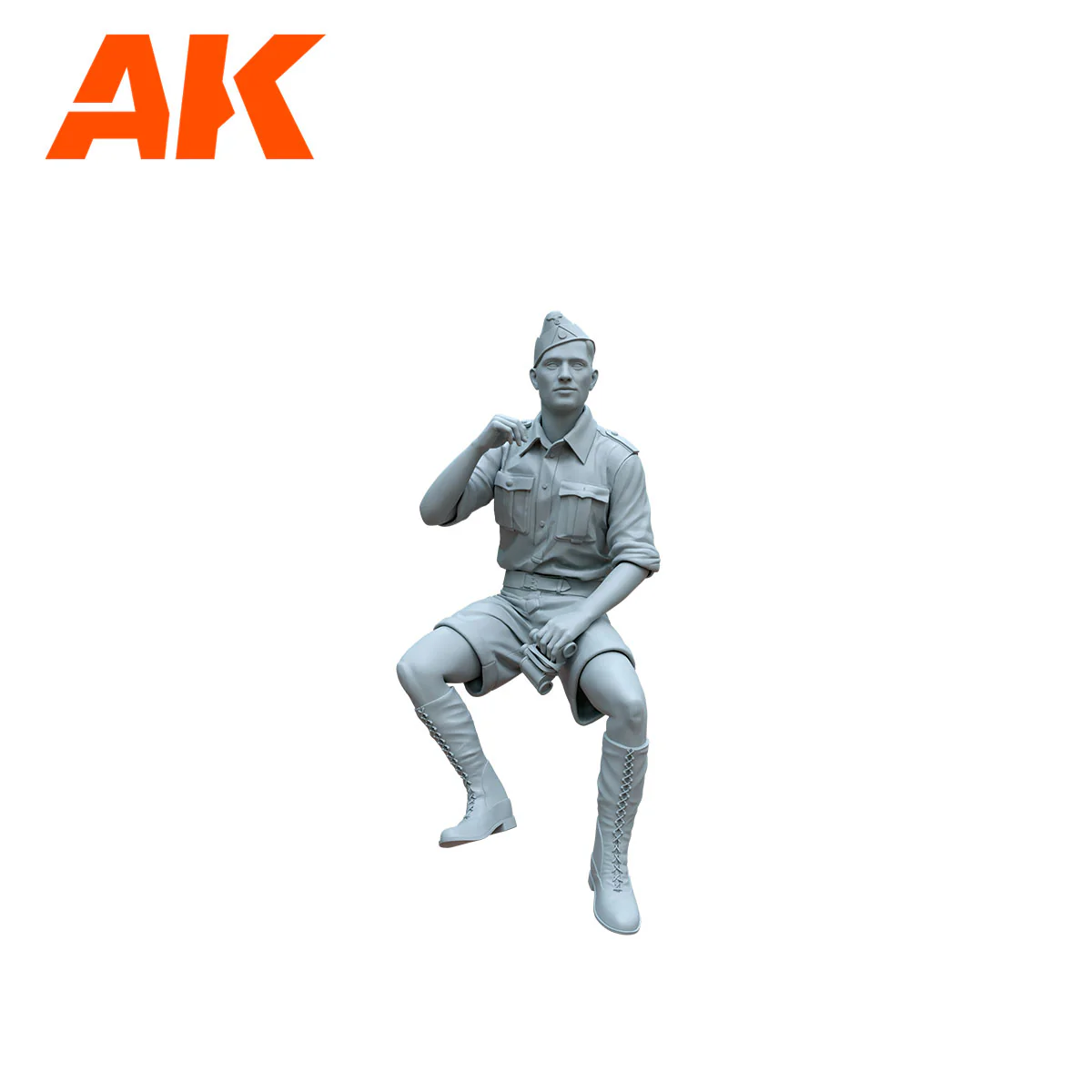 AK Interactive Pz.Kpfw.Iv Ausf.D Afrika Korps + DAK Panzerfahrer 1/35 Scale Model Kit - Image 6
