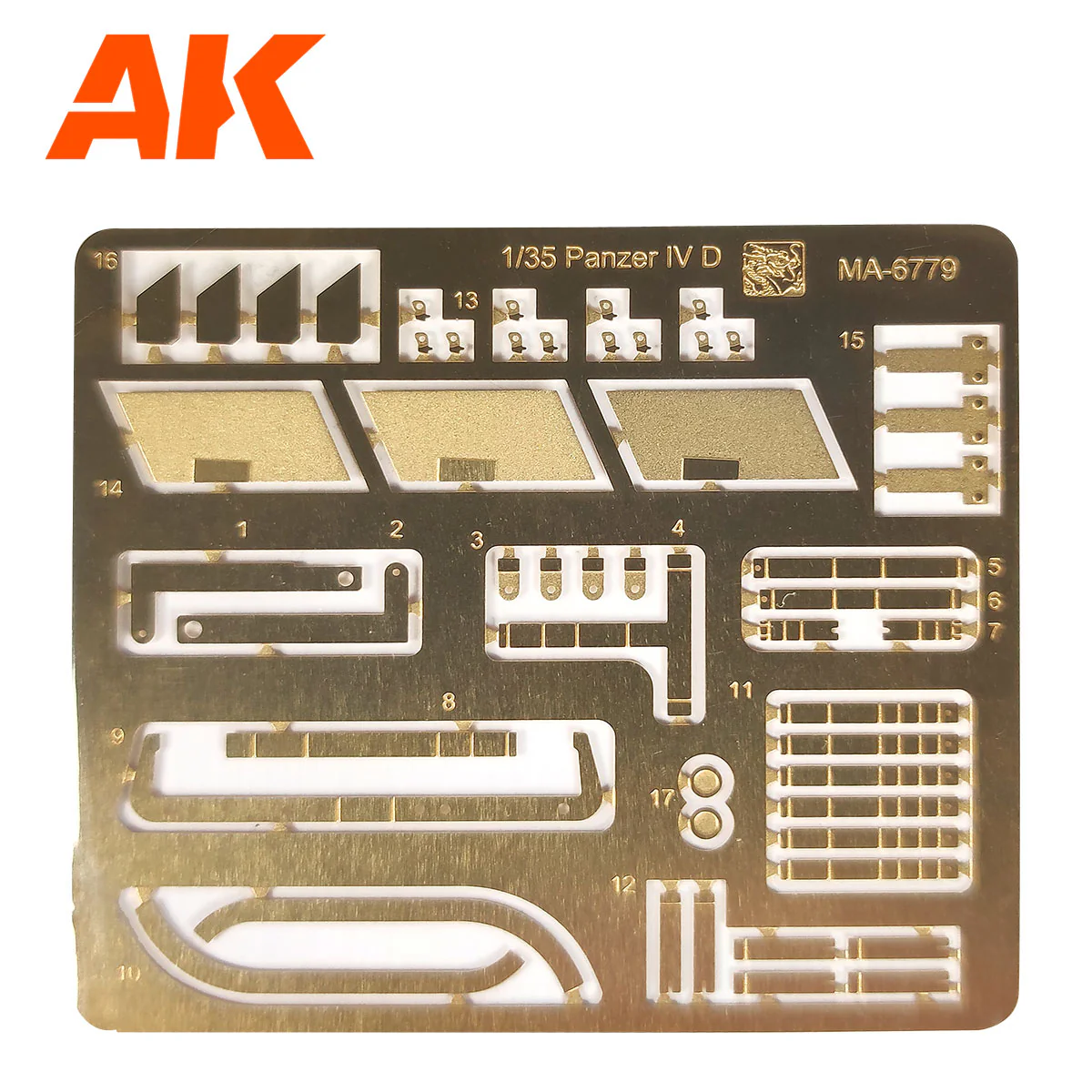 AK Interactive Pz.Kpfw.Iv Ausf.D Afrika Korps + DAK Panzerfahrer 1/35 Scale Model Kit - Image 8