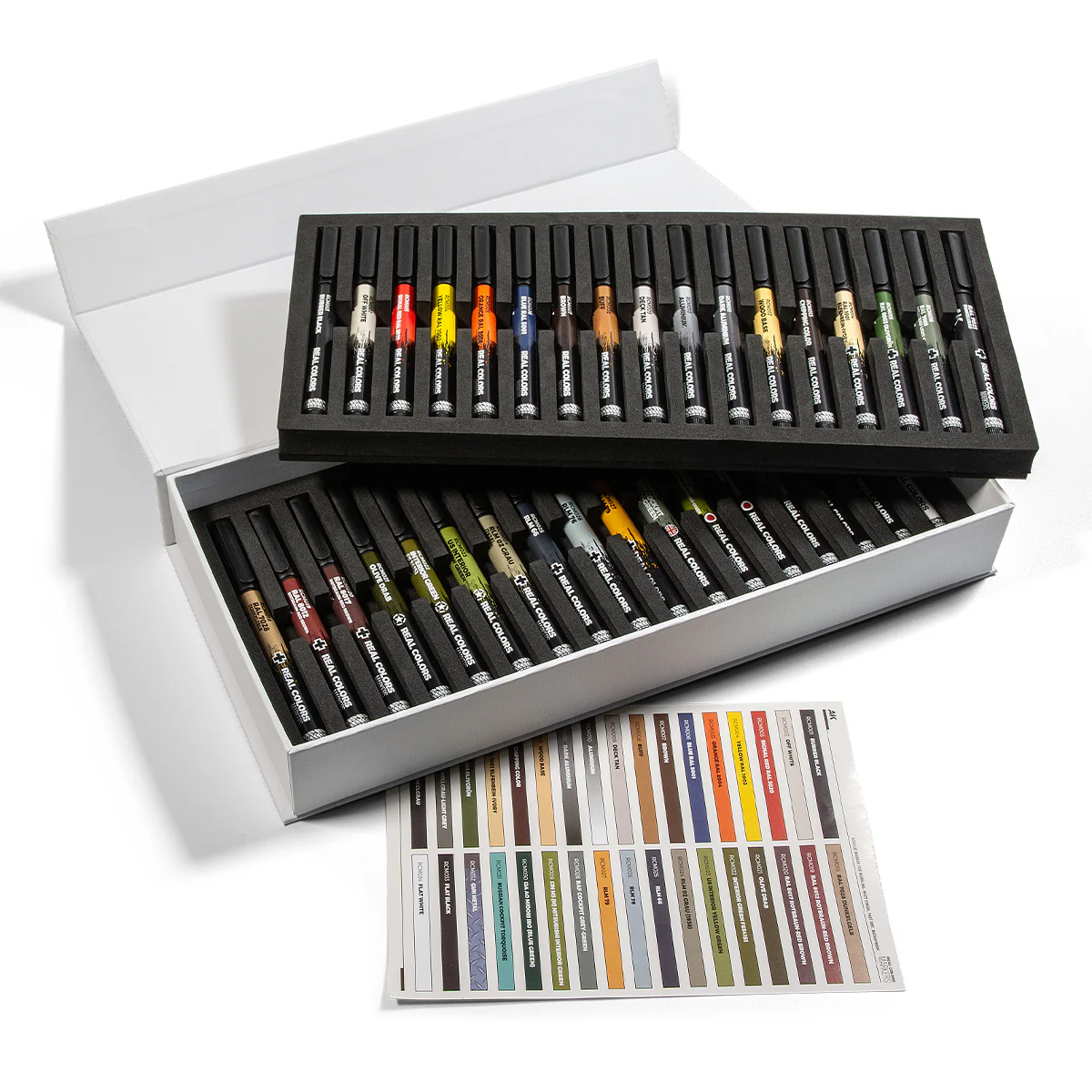 AK Interactive - RC Markers - Special Box Real Colors Markers - 34 Units - Image 2