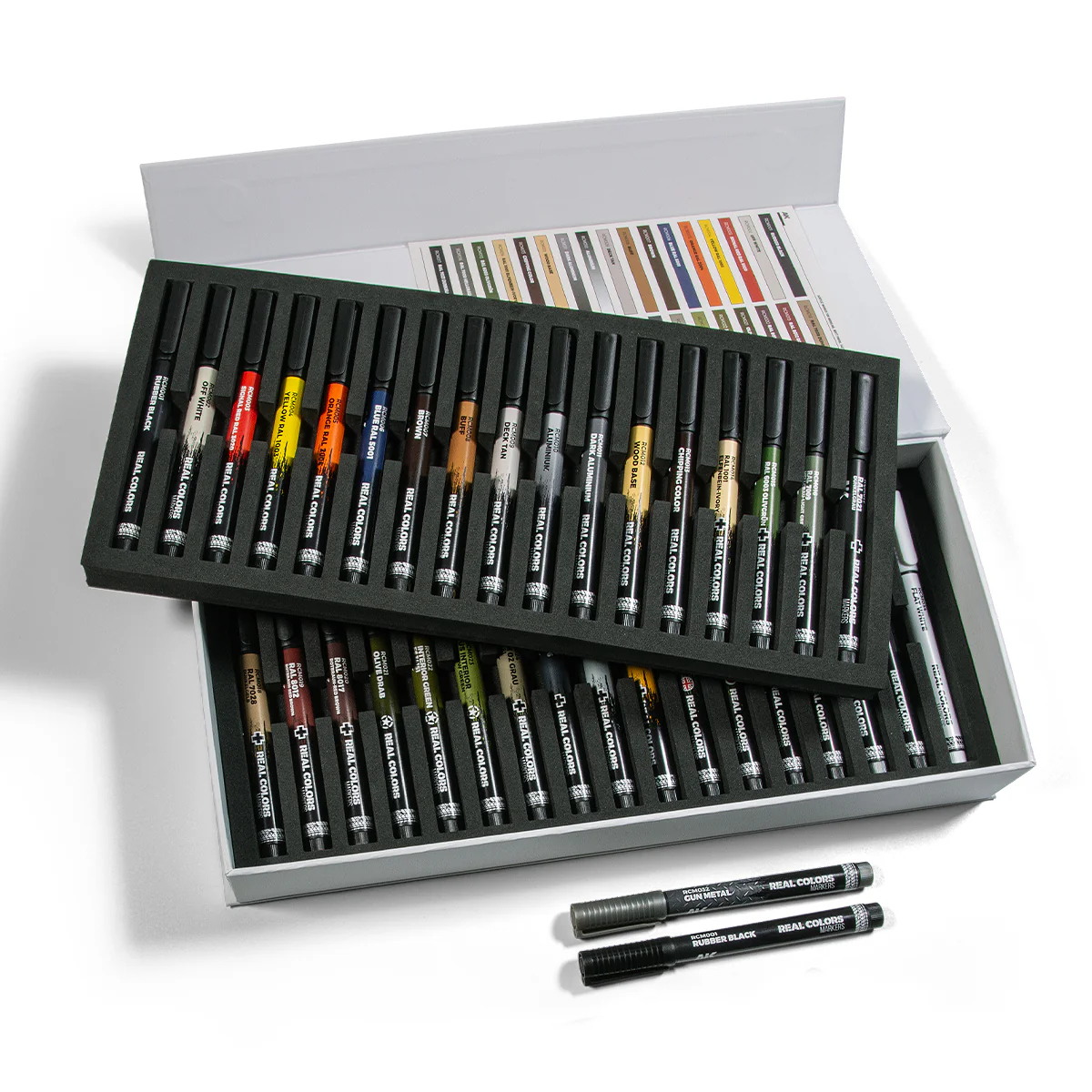 AK Interactive - RC Markers - Special Box Real Colors Markers - 34 Units - Image 4